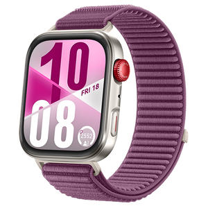 Huawei Watch Fit 4 Nylon Wave Strap (Purple)