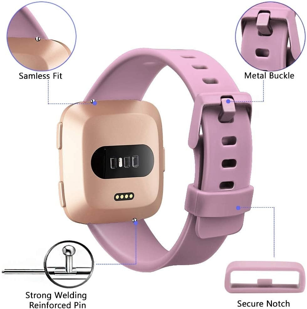 Replacement Bands Amazon Fitbit Fitbit Versa Strap Rose Gold