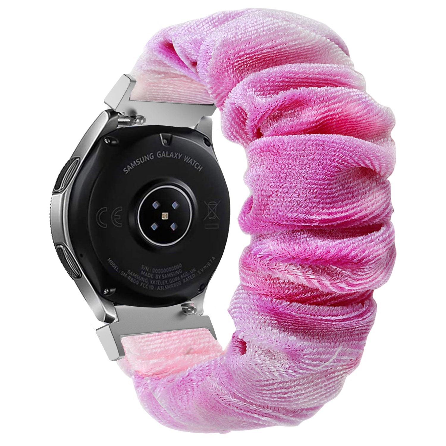 Samsung Galaxy Watch 4 44mm Scrunchie Strap (Purple Mix)