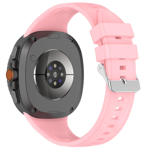 Samsung Galaxy Watch 8 - 44mm Diamond Silicone Strap (Pink)