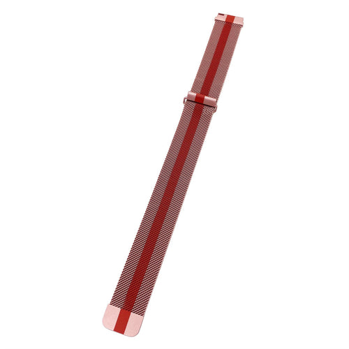 Coros Pace 2 Milanese Strap (Pink/Red)