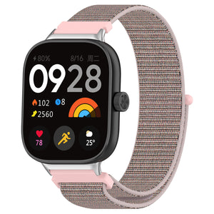 Redmi Watch 5 Nylon Strap (Grey/Pink)