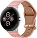 Google Pixel Watch 3 - 41mm Leather Buckle Strap (Pink)