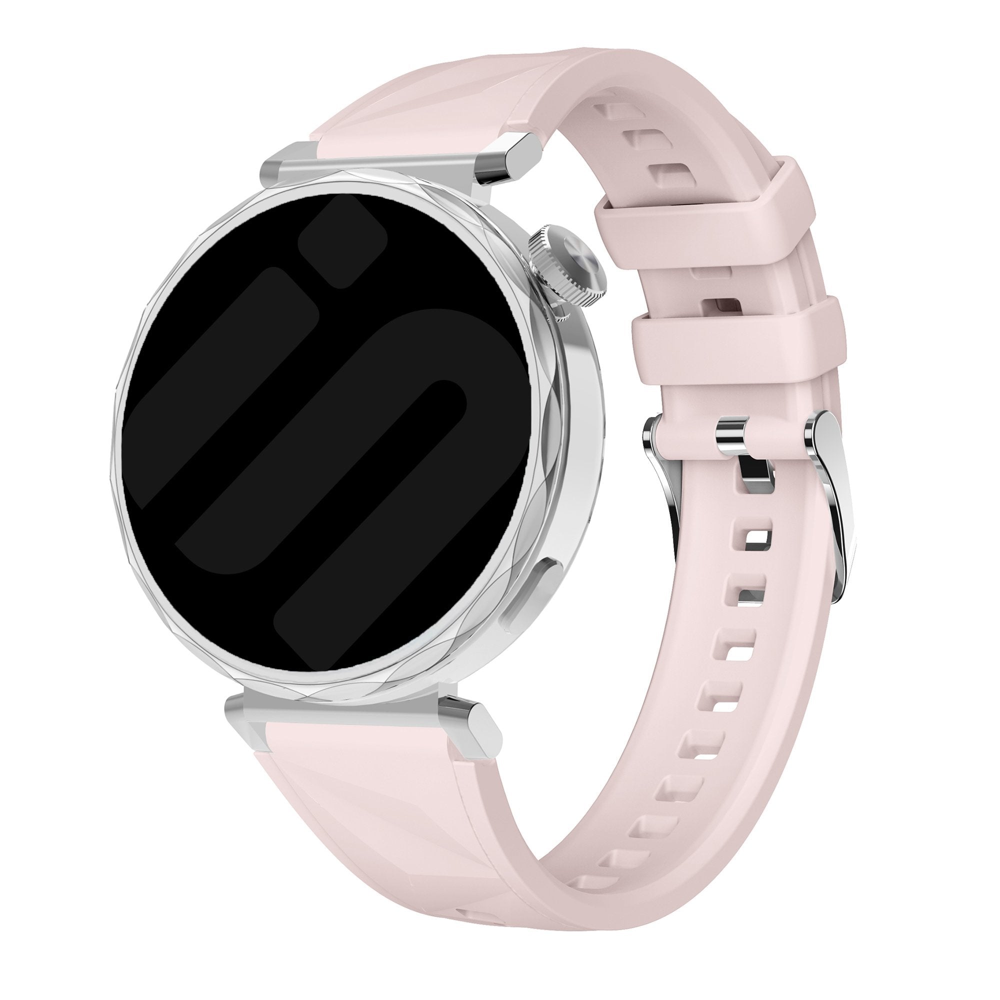 Huawei Watch GT 5 Pro - 42mm Premium Silicone Strap (Pink)