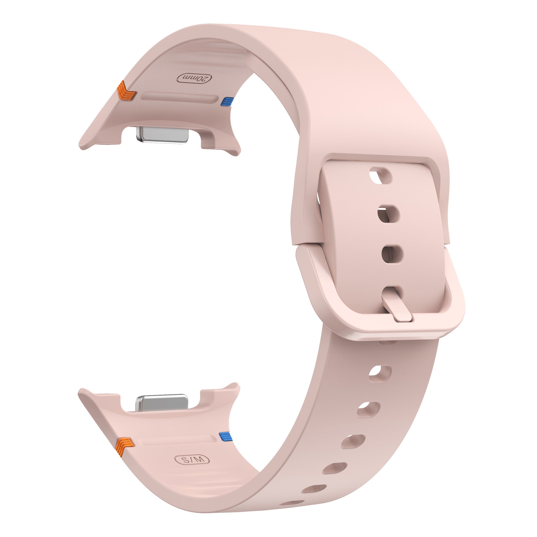 Samsung Galaxy Watch 8 Classic Silicone Strap (Pink)