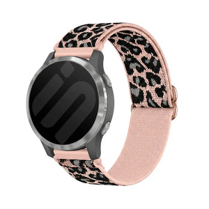 Withings ScanWatch Light Elastic Strap (Pink Leopard)
