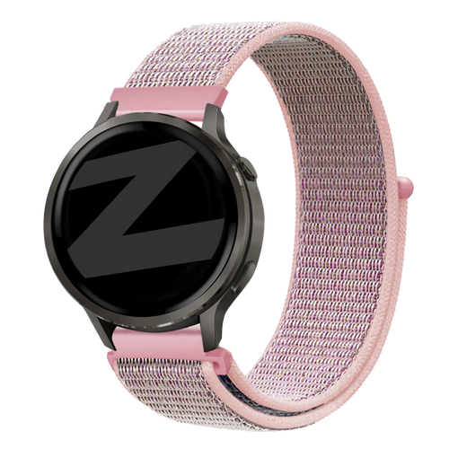 Bandz Garmin Approach J1 Nylon Loop Strap (Pink)