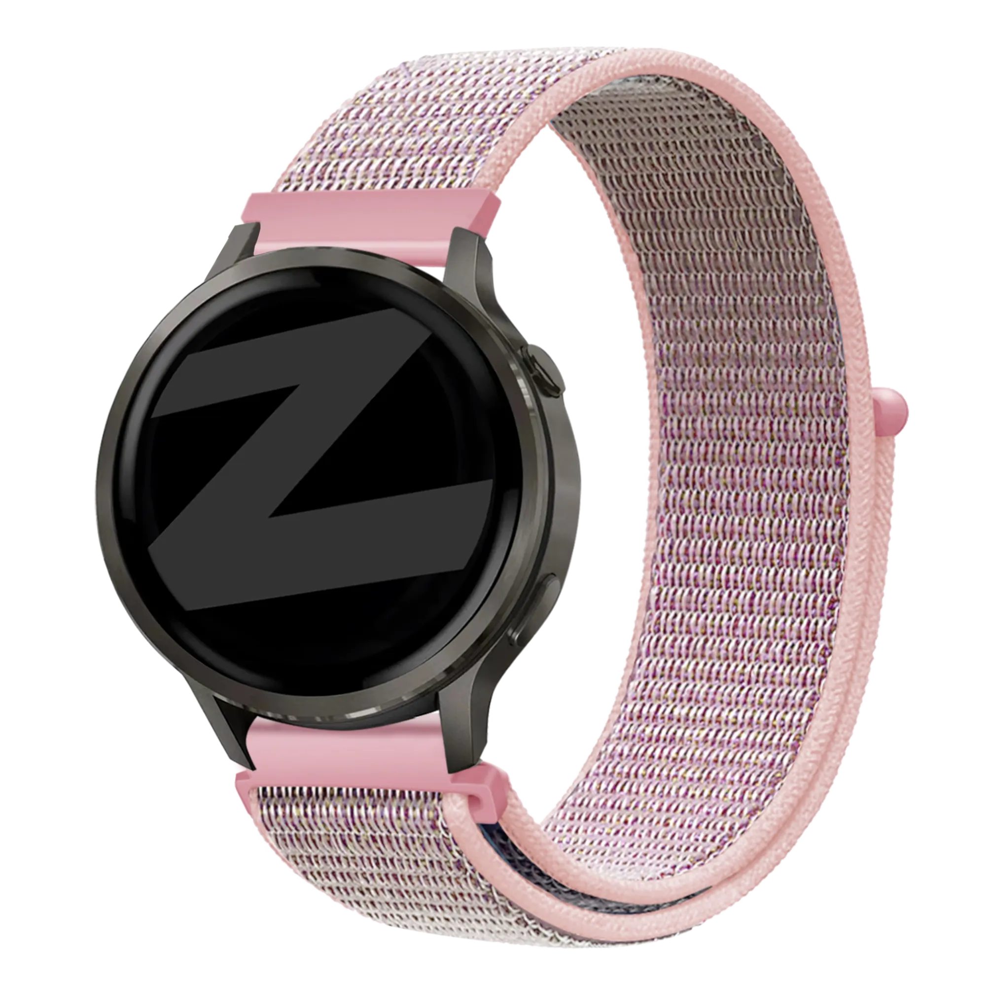 Bandz Garmin Bounce 2 Nylon Loop Strap (Pink)