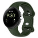 Google Pixel Watch 4 - 45mm Silicone Classic Strap (Dark Green)