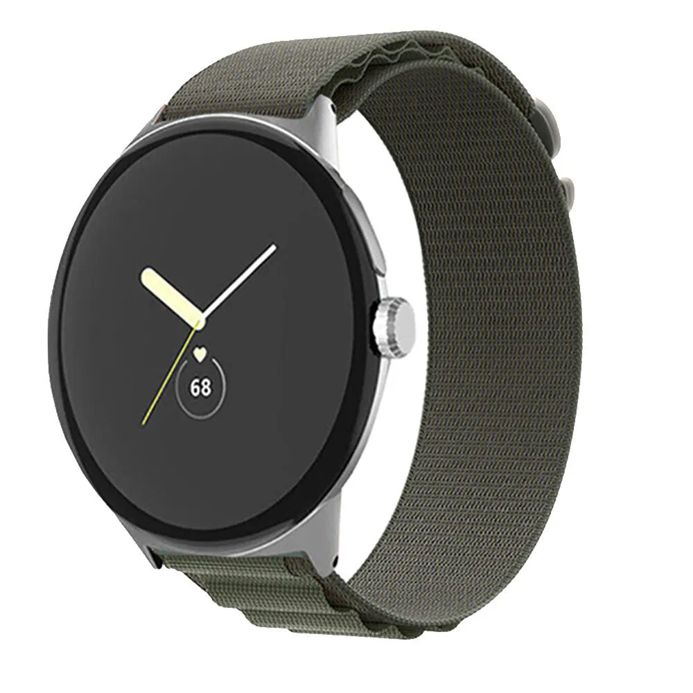 Google Pixel Watch 3 - 45mm Alpine Strap (Green)