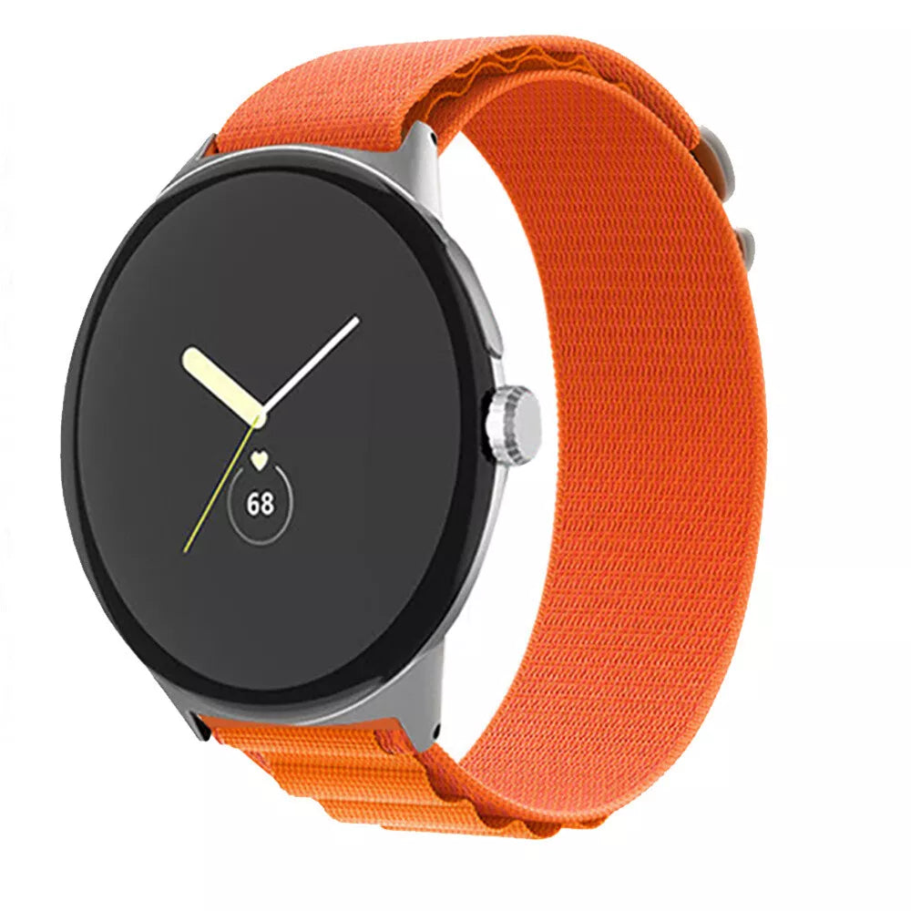 Google Pixel Watch 3 - 45mm Alpine Strap (Orange)