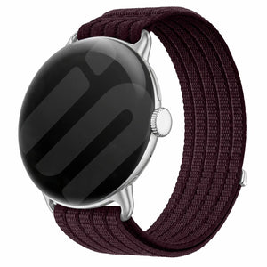 Google Pixel Watch 5 - 41mm Ultra Thin Nylon Strap (Plum)