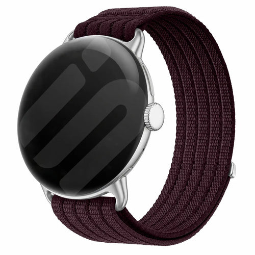 Google Pixel Watch 4 - 41mm Ultra Thin Nylon Strap (Plum)
