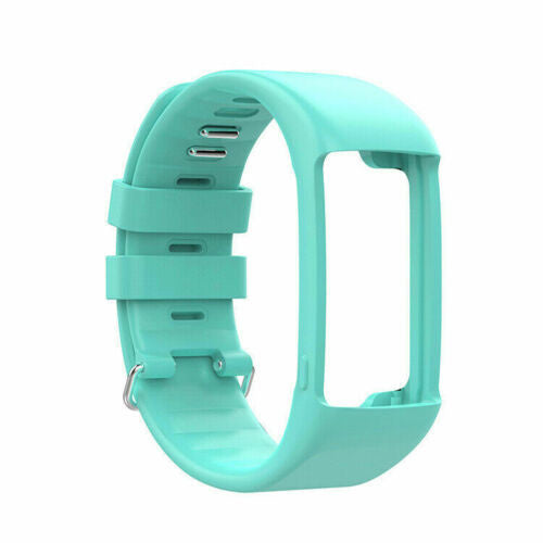 Polar A360 A370 Silicone Strap Aqua