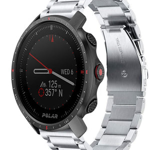 polar-grit-x-pro-titanium-bandje-zilver