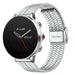 Polar Grit X Fine Steel Strap (Silver)