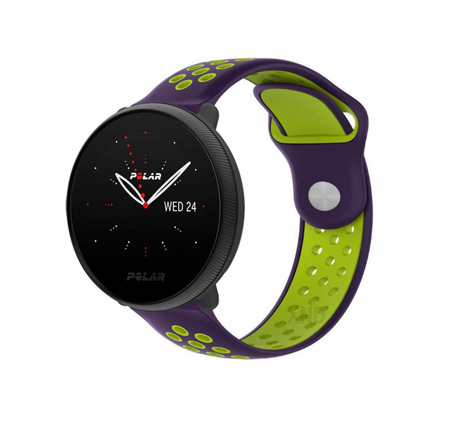 polar-ignite-2-sport-band-paars-groen