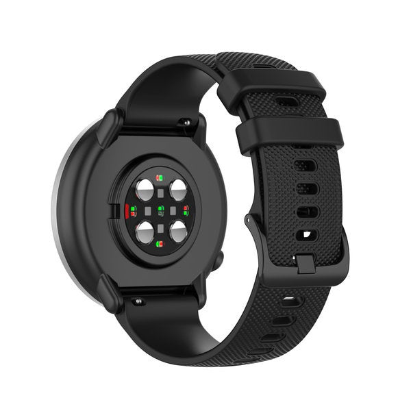 OnePlus Watch 3 Luxury Silicone Strap (Black)