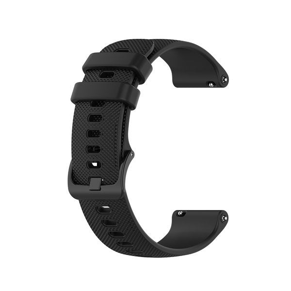 Watch Strap Premium Silicone 20mm - Quick Release (Black)