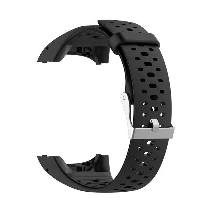 polar-m400-silicone-band-zwart