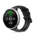Polar Unite Silicone/Leather Strap (Black)