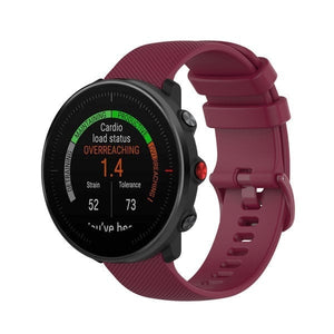 Redmi Watch 5 Lite Premium Silicone Strap (Wine Red)