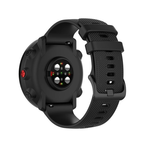 Polar Grit X2 Pro Premium Silicone Strap (Black)