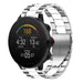 Polar Vantage M Steel Strap (Silver/White)