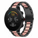 Polar Vantage M Steel Strap (Black/Pink)