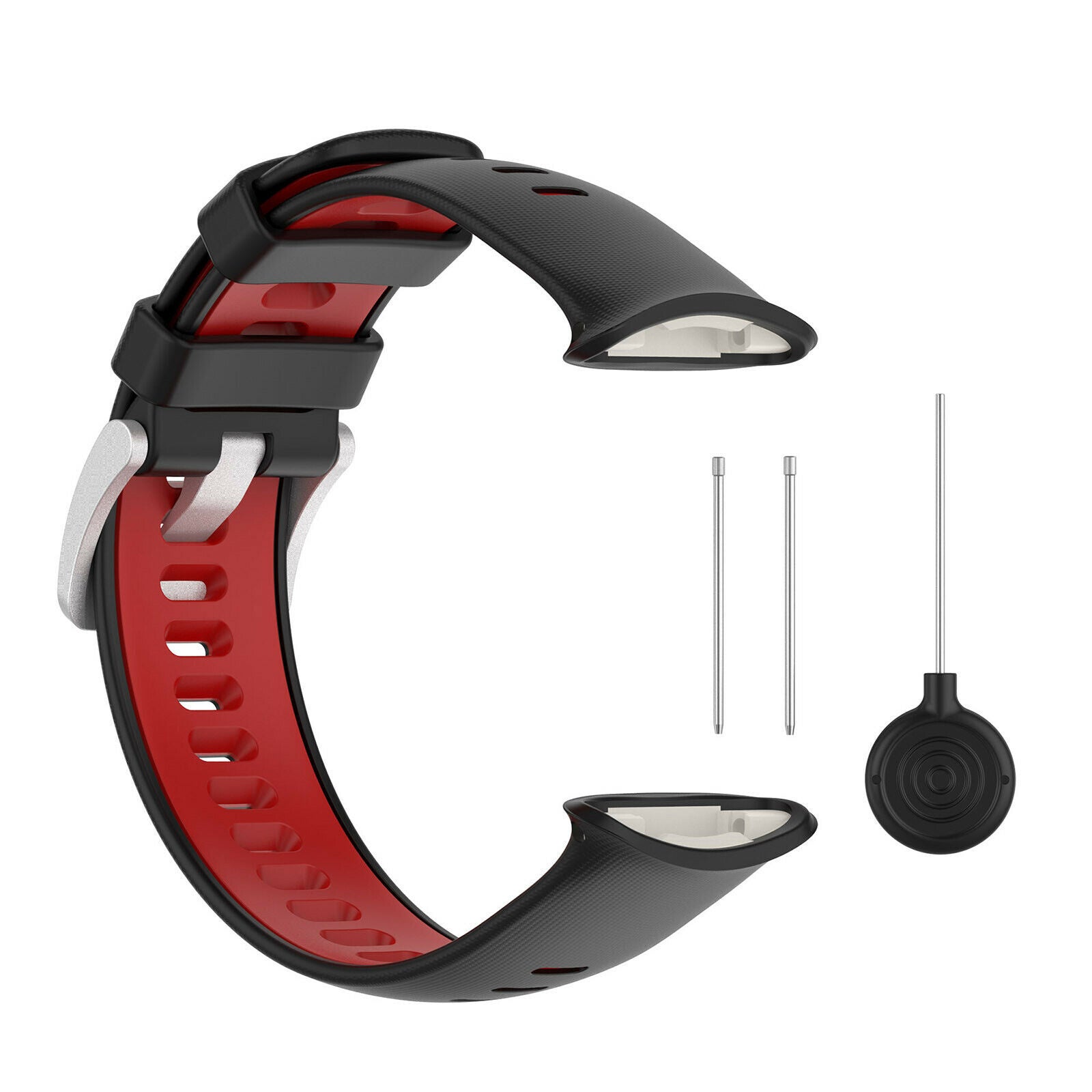polar-vantage-v2-sport-band-zwart-rood-1