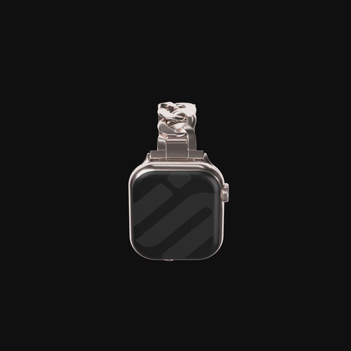 Apple Watch Steel Chain Strap (Starlight)