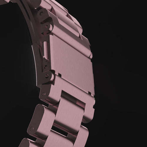 Samsung Galaxy Watch 4 40mm Steel Strap (Pink)