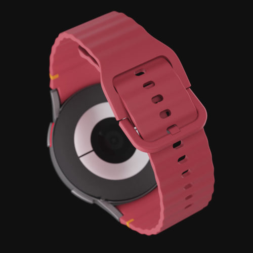 Samsung Galaxy Watch 4 Classic 46mm Wave Strap (Red)