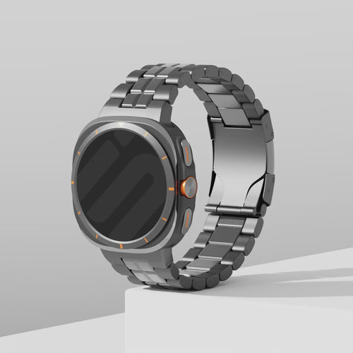 Samsung Galaxy Watch Ultra 'Square' Titanium Strap (Graphite)