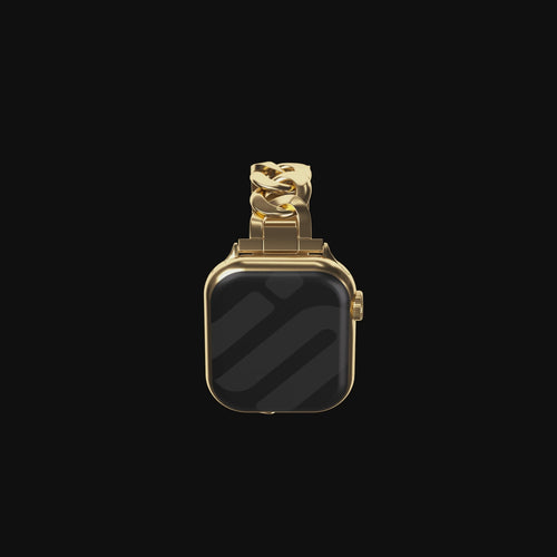 Apple Watch Steel Chain Strap (Gold)