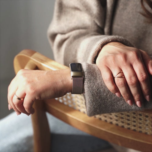 Fitbit Charge 5 Milanese Strap (Starlight)