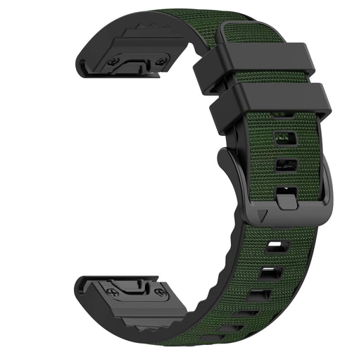 Garmin Instinct Hybrid Nylon Strap (Army Green)