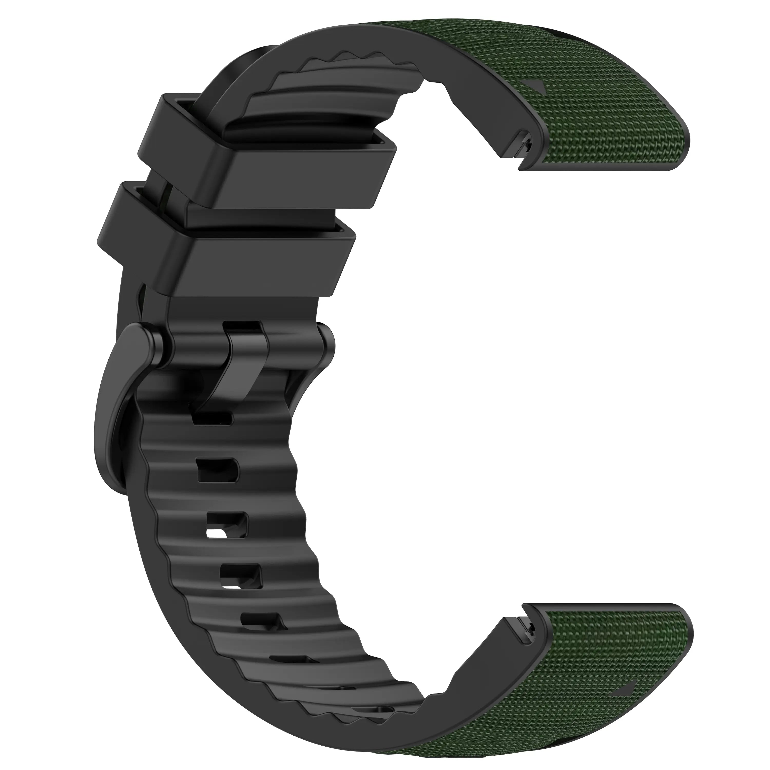Garmin Instinct Hybrid Nylon Strap (Army Green)
