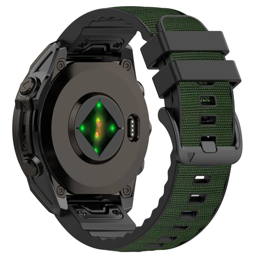 Garmin Instinct Hybrid Nylon Strap (Army Green)