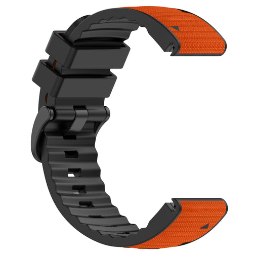 Garmin Instinct Hybrid Nylon Strap (Orange)