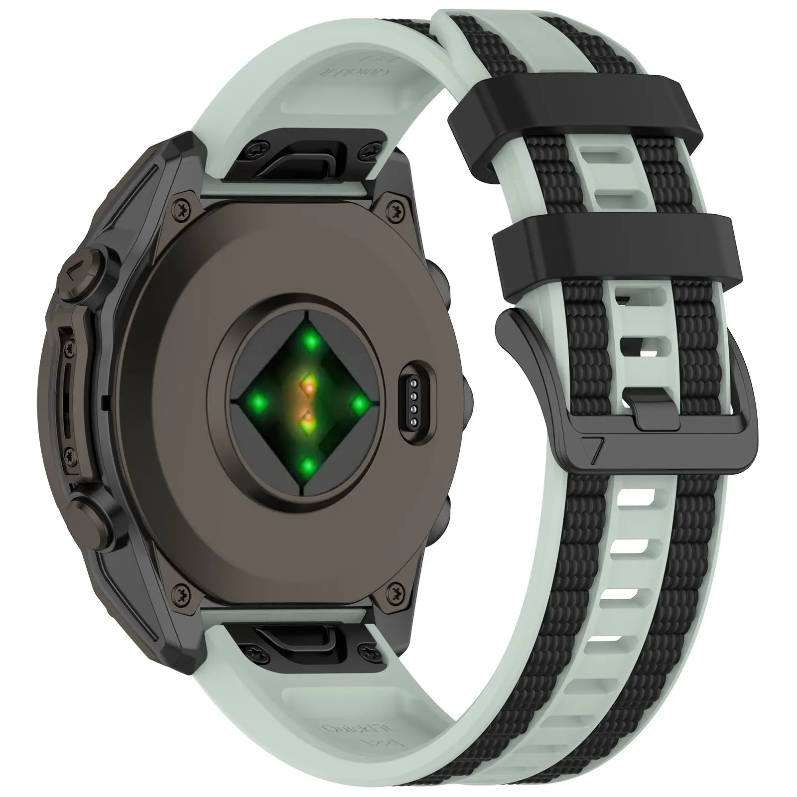 Garmin Quatix 5/6/7 Sport Grain Strap (Mint/Black)