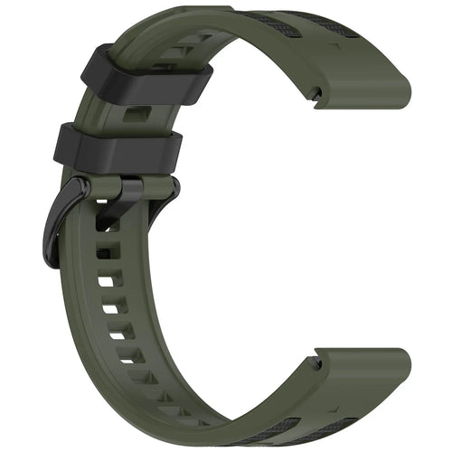 Garmin D2 Mach 2 - 47mm Sport Grain Strap (Army Green/Black)