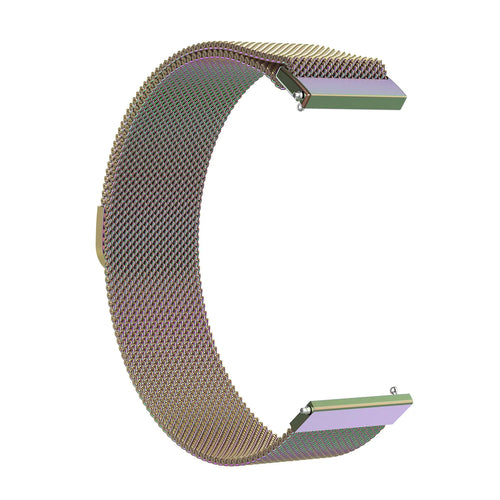 Garmin Forerunner 70 Milanese Strap (Rainbow)