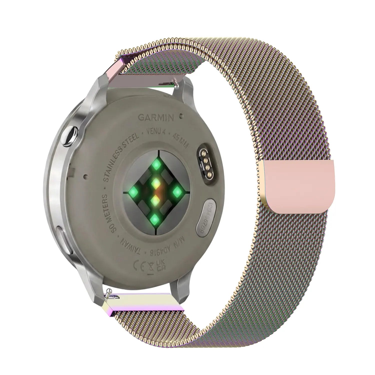 Garmin Forerunner 70 Milanese Strap (Rainbow)