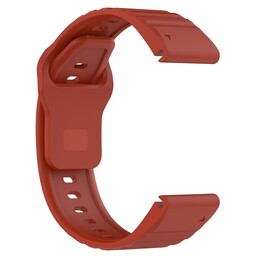 Garmin Instinct E - 45mm Outdoor Silicone Strap (Red)