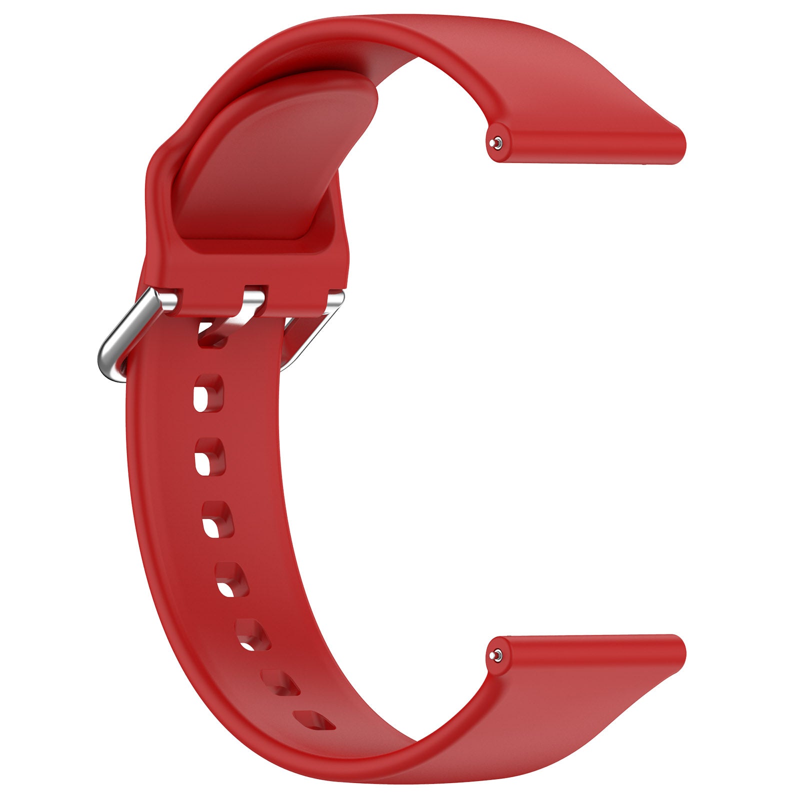 TicWatch Pro 5 Enduro Silicone Buckle Strap (Red)