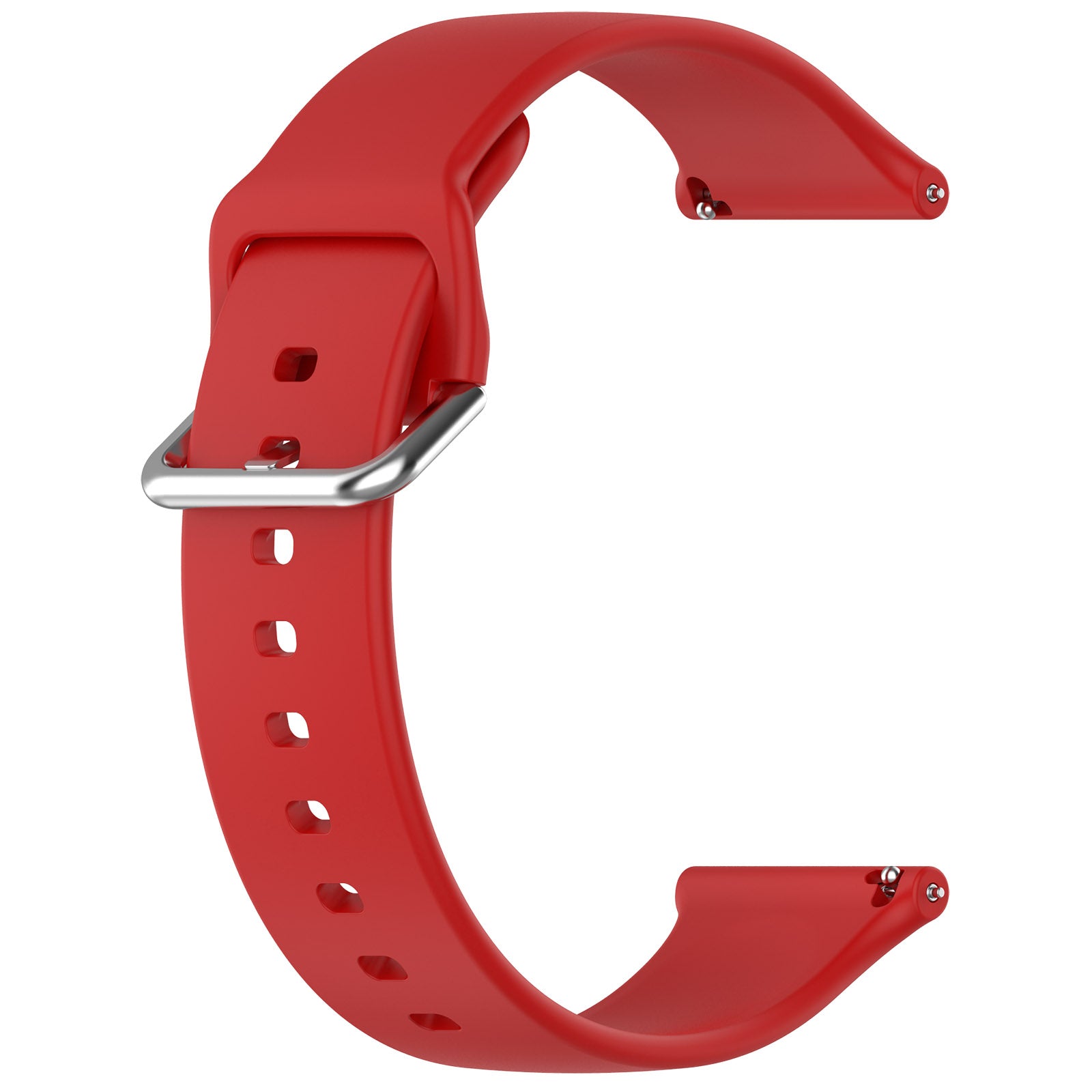 TicWatch Pro 5 Enduro Silicone Buckle Strap (Red)