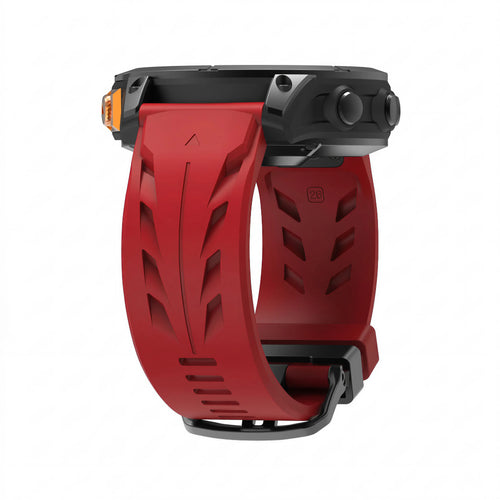Garmin Quatix 8 Pro - 47mm Race Silicone Strap (Red)