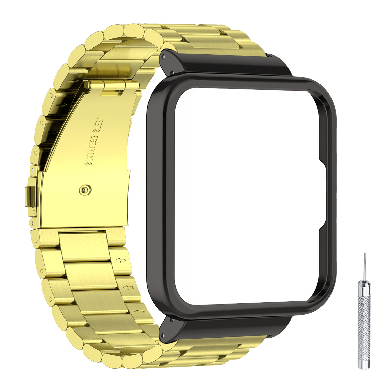 redmi-watch-2-lite-armband-stahl-gold