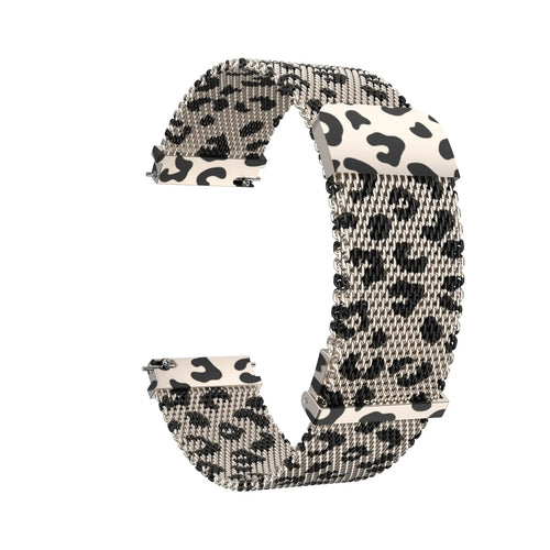 Garmin Forerunner 170 Milanese Strap (Rose Gold Leopard)